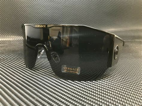 Versace™ VE2220 100987 41 Black Sunglasses 